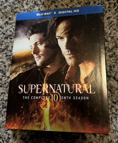Supernatural Season 10 Bluray, 6 x 4 x 2