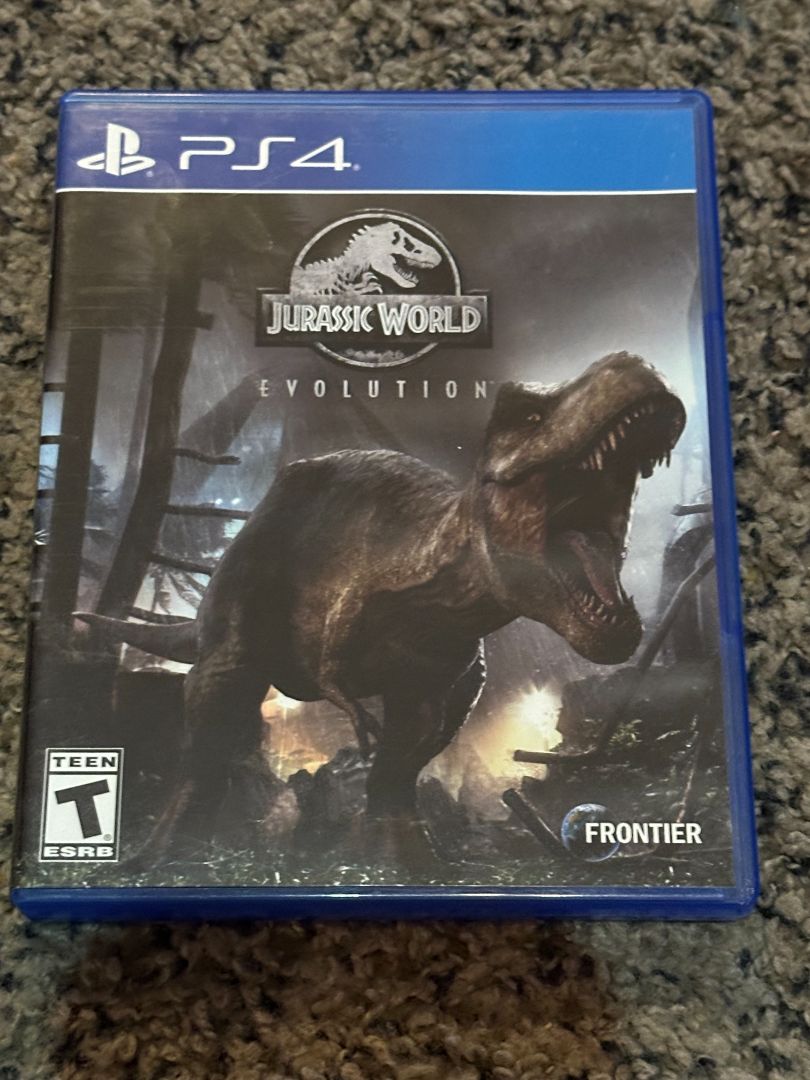 Jurassic World Evolution - PS4 Video Game, 6 x 4 x 1