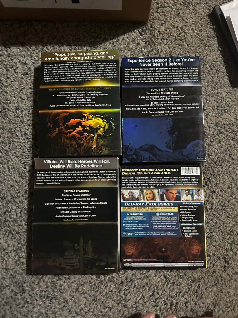 Heroes Seasons 1-4