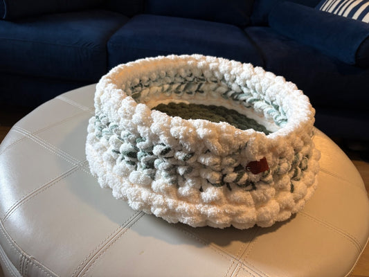Pet Bed Green, 18 x 7