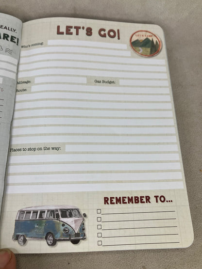Adventure daily documentstion Schedule Book