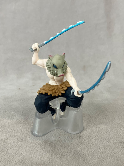 Anime character with Pig head and swords plus stand