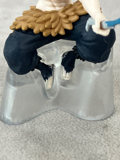 Anime character with Pig head and swords plus stand