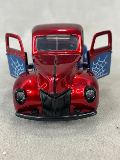 Marvel Spider Man Vintage Chevy Truck 1/64 Scale