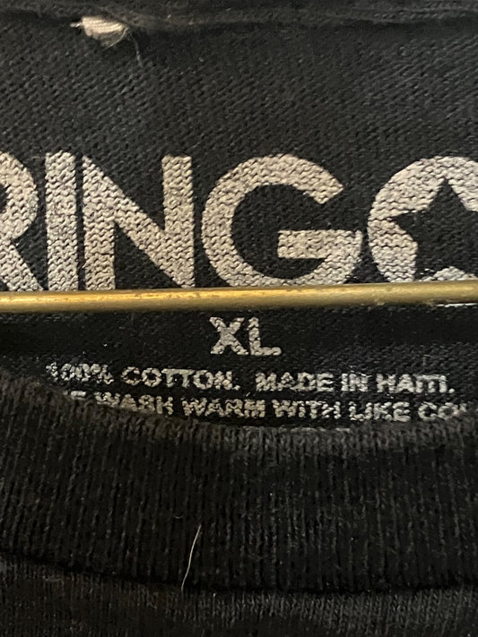 Black and White Ringo Star Vintage Clothing, XL