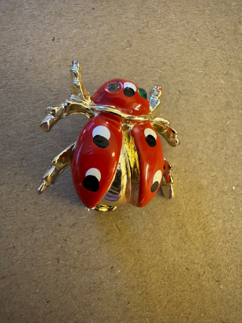 Small Ladybug brooch