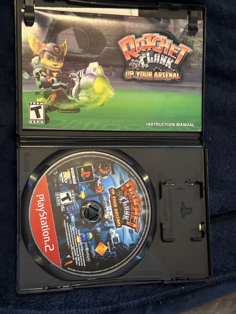 PS3 Ratchet and Clank Video Game, 6 x 4 x 1