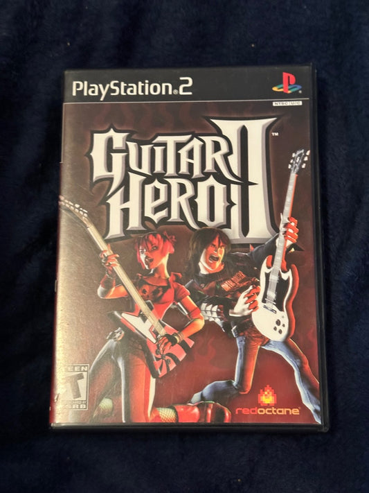 Ps2 Guitar Hero 2 Video Game, 6 x 4 x 1