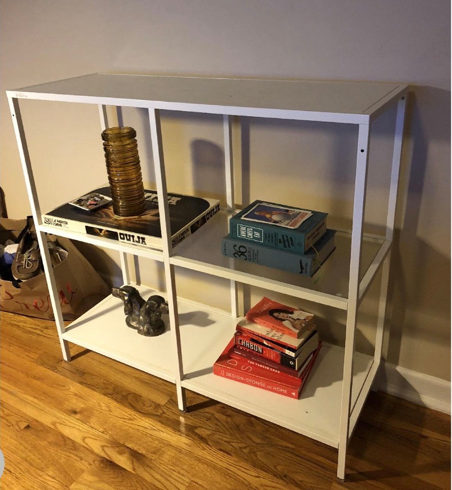 IKEA Glass Shelf With Liners