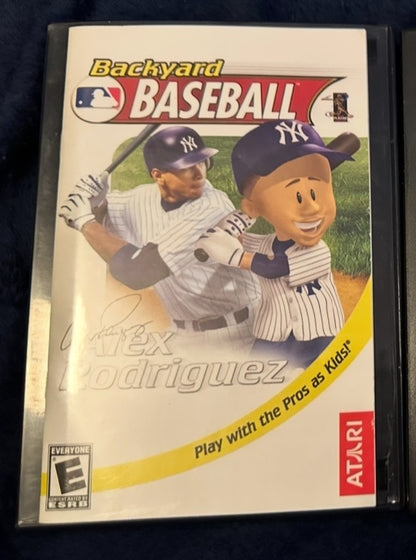 Ps2 Backyard Baseball Video Game, 6 x 4 x 1