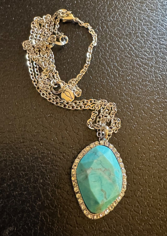 Chloe+Isabel faux turq necklace
