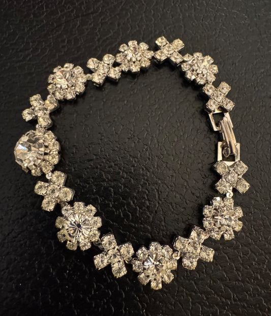 Clear Rhinestone bracelet
