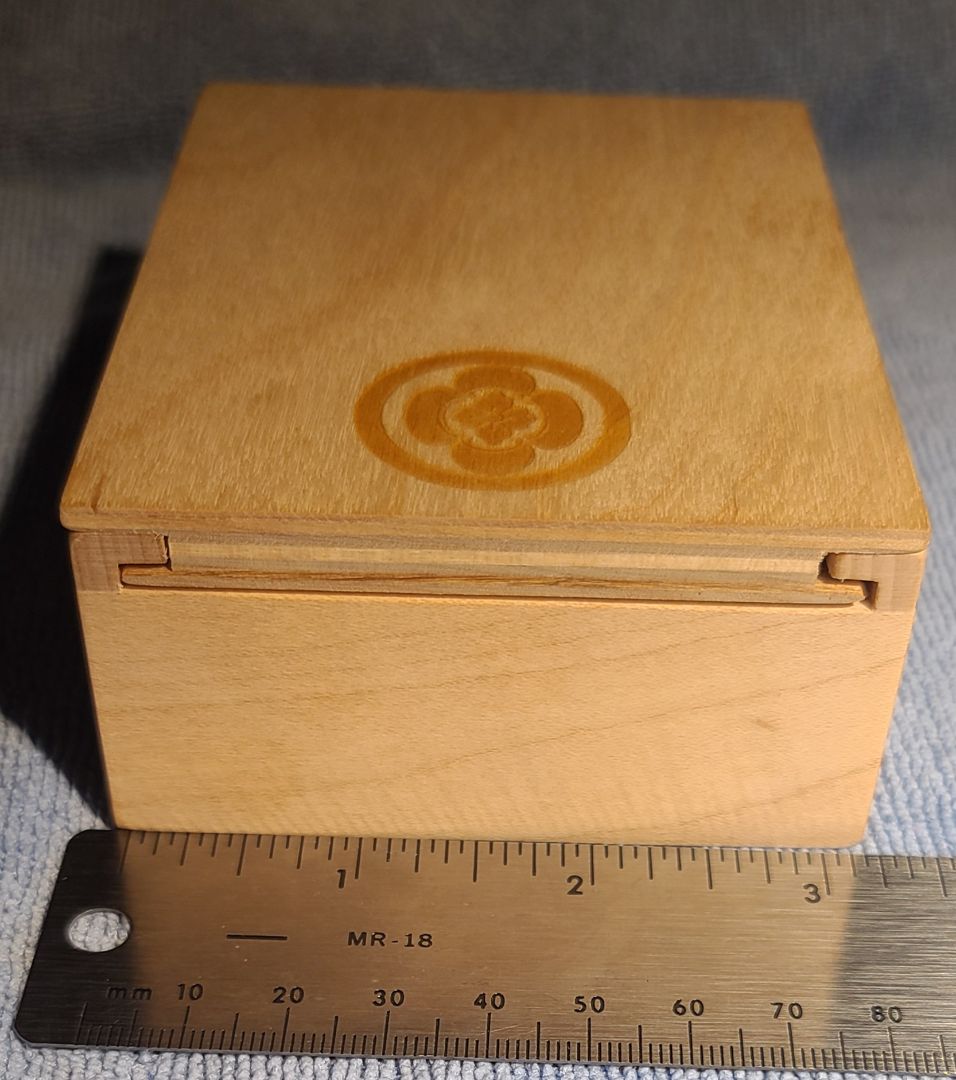 Japanese KIRI Wooden box for SAKE