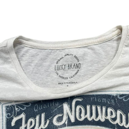 Lucky Brand Leopard Tee, S