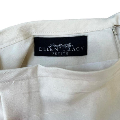 Ellen Tracy Silk Mini Skirt, XS