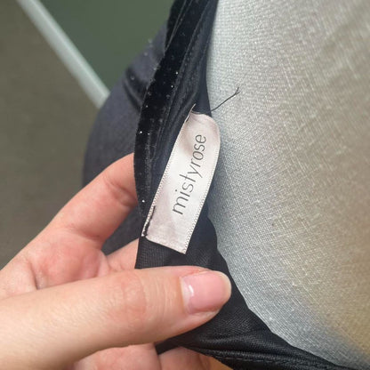 Black Sparkly Mini Skirt, XS