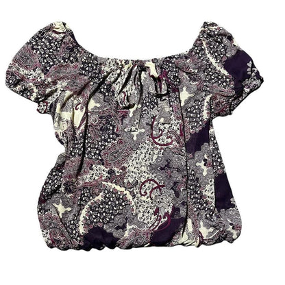 Y2K Xhilaration Boho Blouse, XL