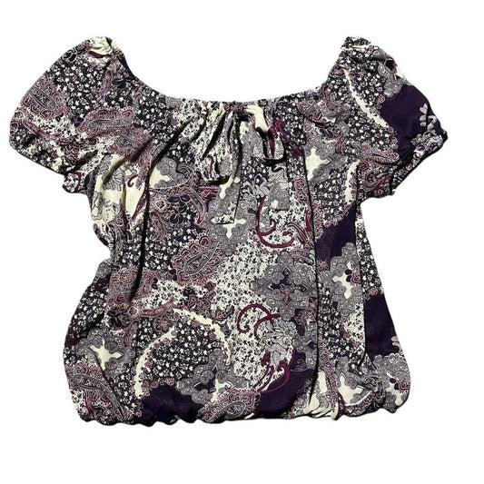 Y2K Xhilaration Boho Blouse, XL