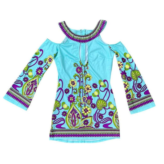 60s Style GoGo Mini Dress, S