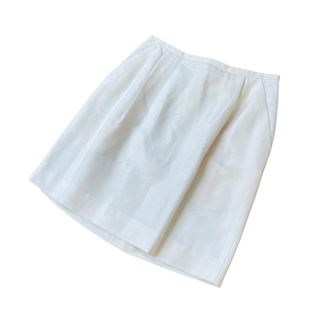 Ellen Tracy Silk Mini Skirt, XS