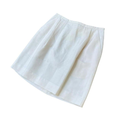 Ellen Tracy Silk Mini Skirt, XS