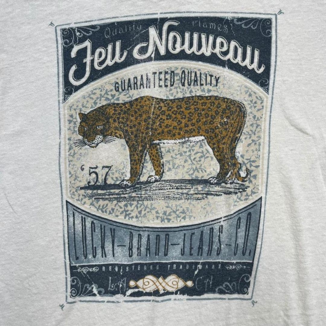 Lucky Brand Leopard Tee, S