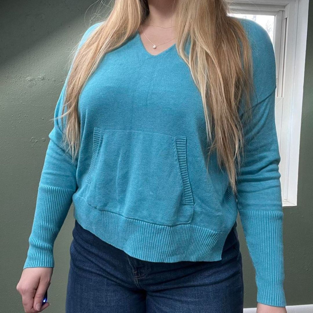 Blue Lounge Hoodie, M