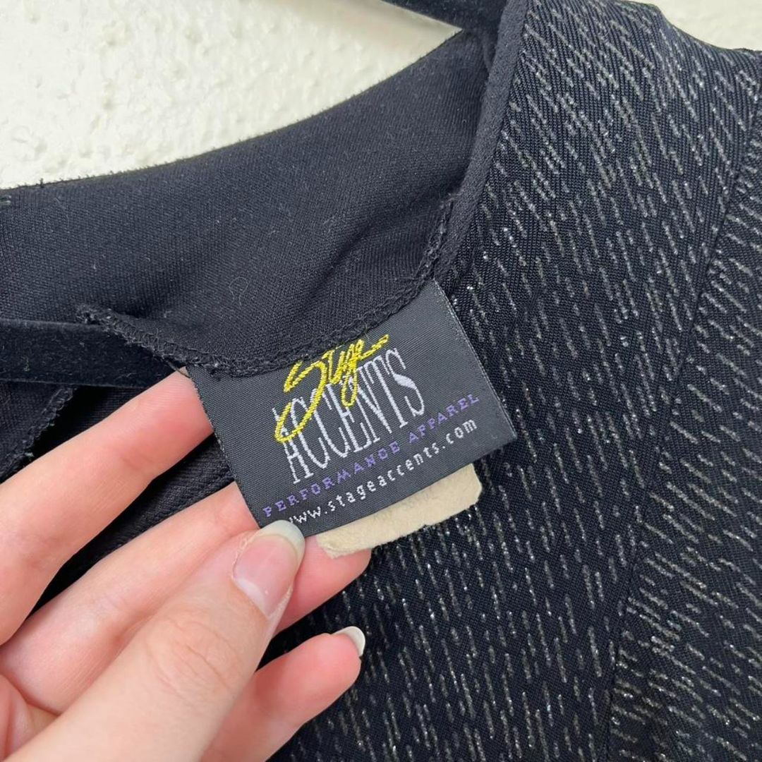 90s Shimmer Asymmetric Top, S