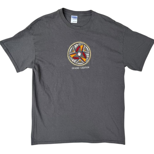 Grand Canyon Native Embroidered Tee, L