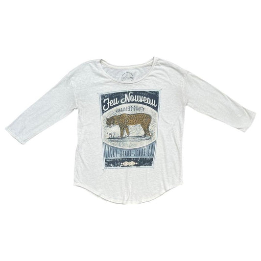Lucky Brand Leopard Tee, S