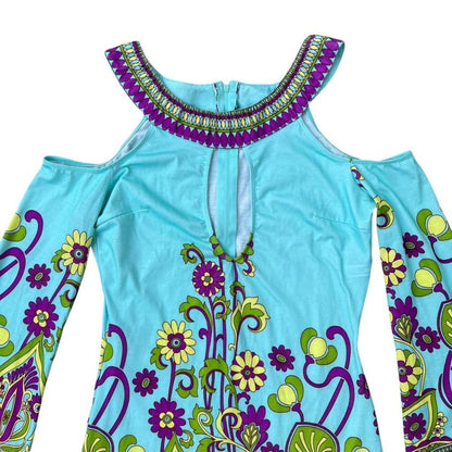 60s Style GoGo Mini Dress, S