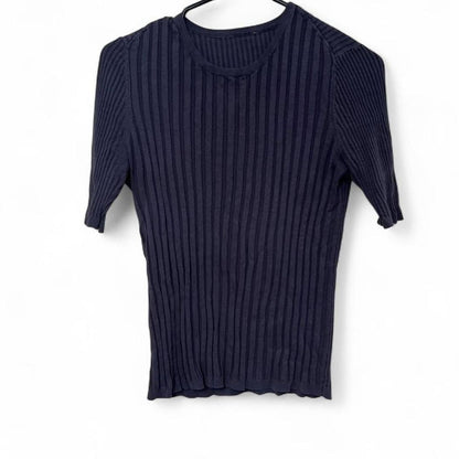 Ribbed 90s Style Tee, S/M