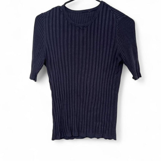 Ribbed 90s Style Tee, S/M