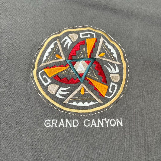 Grand Canyon Native Embroidered Tee, L
