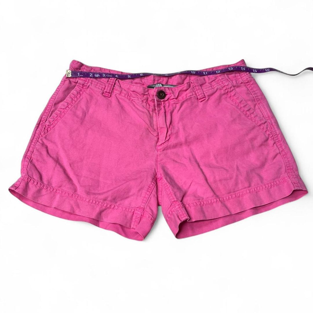 The North Face Pink Cotton Shorts, S