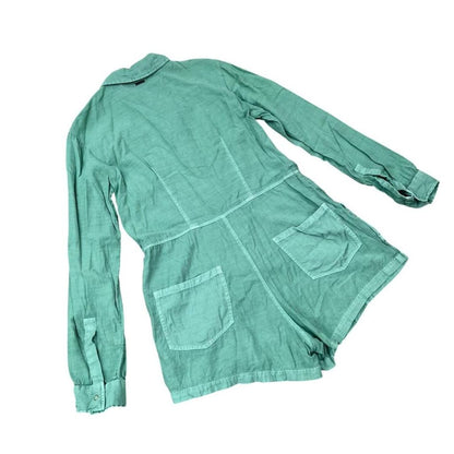 Billabong Mint Cotton Romper, M
