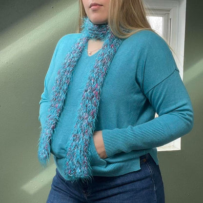 Blue Lounge Hoodie, M