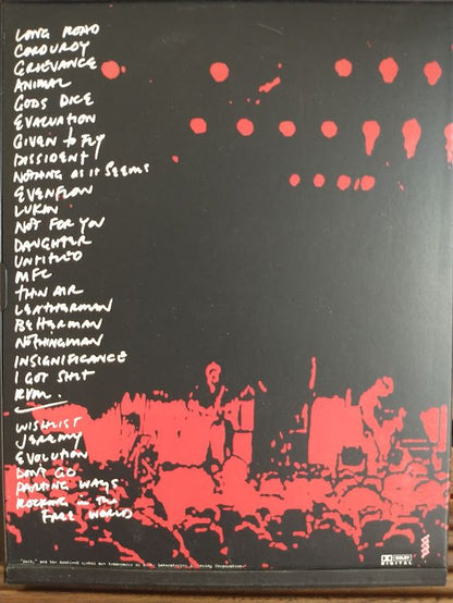 Pearl Jam Touring Band 2000 DVD
