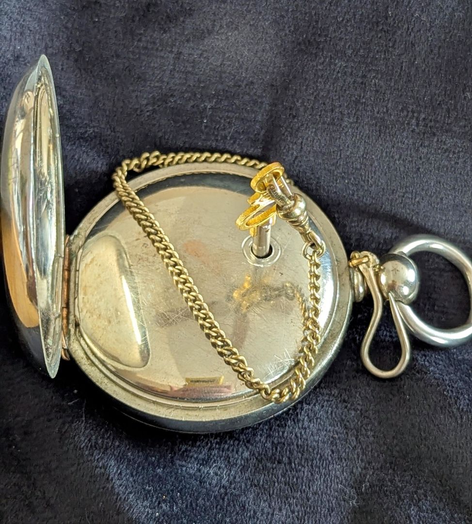 Illinois Pocket Watch - 7 Jewels - Size 18s - Key Wind - Serviced