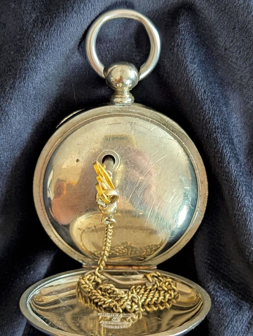 Illinois Pocket Watch - 7 Jewels - Size 18s - Key Wind - Serviced