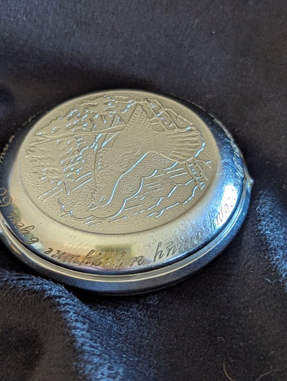 Molnija Pocket Watch - 18 J - size 16 - Runs Great