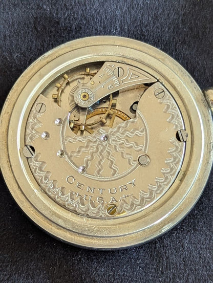 Seth Thomas Pocket Watch - Century - 7 Jewels - Size 18s - Serviced