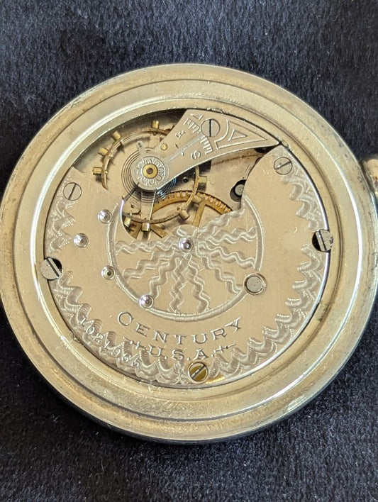 Seth Thomas Pocket Watch - Century - 7 Jewels - Size 18s - Serviced