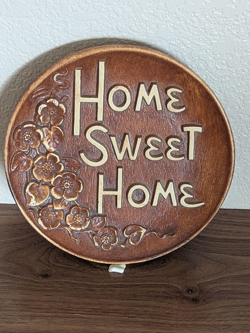 Home Sweet Home 'plate'