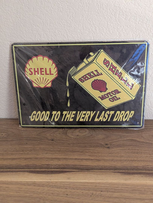 New - Shell Oil sign