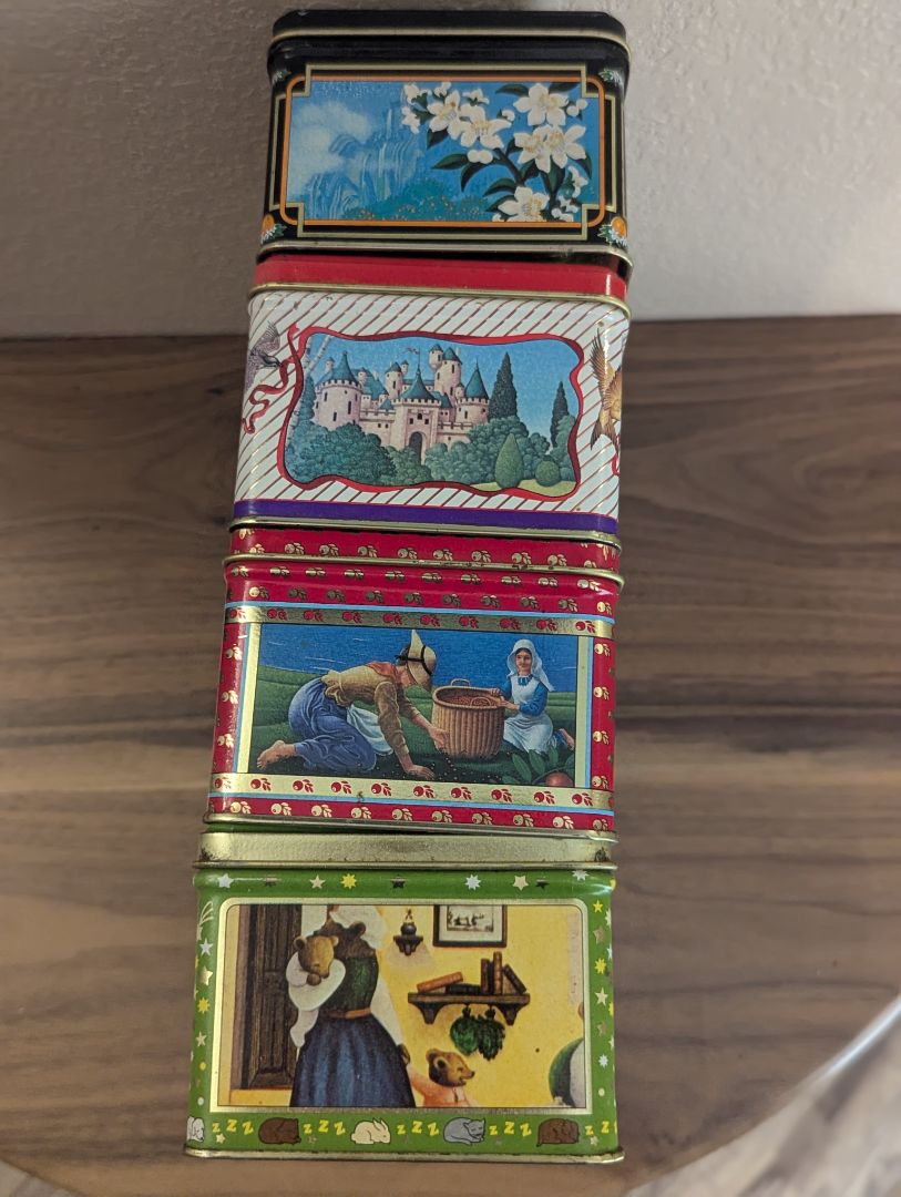 Celestial Seasoning Tea Tins - 8 Antiques & Vintage