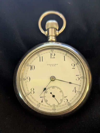 Seth Thomas Pocket Watch - Century - 7 Jewels - Size 18s - Serviced