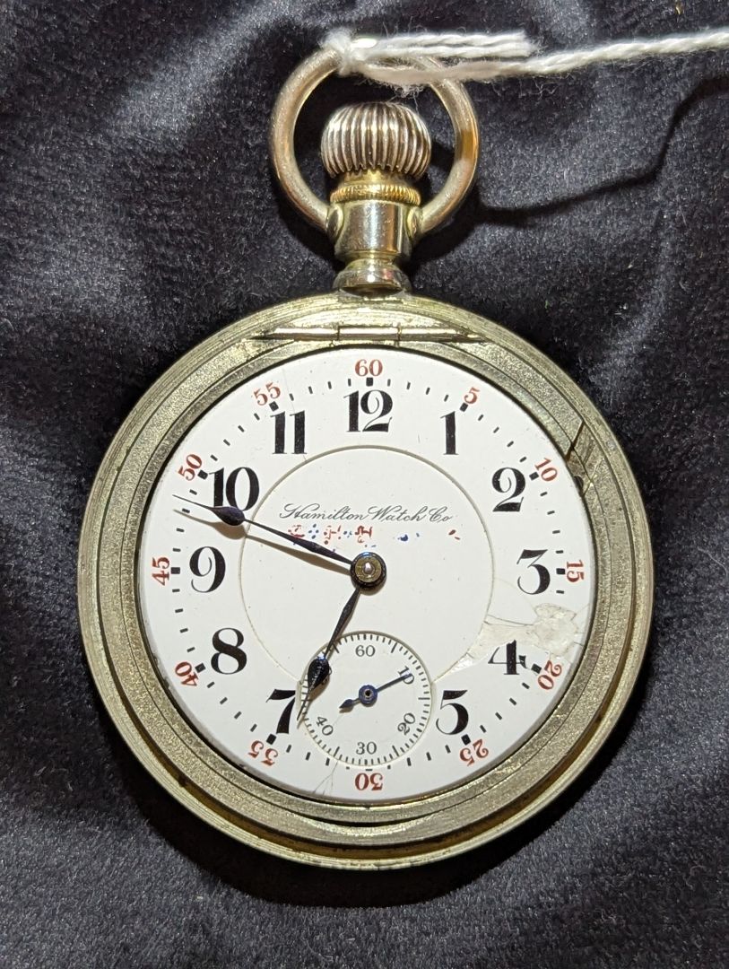 Hamilton Pocket Watch 17 Jewels - Serviced