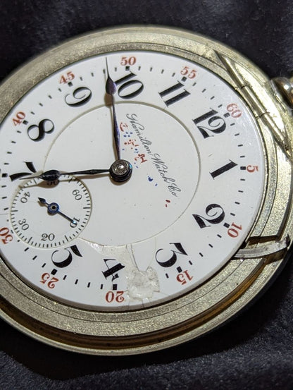 Hamilton Pocket Watch 17 Jewels - Serviced