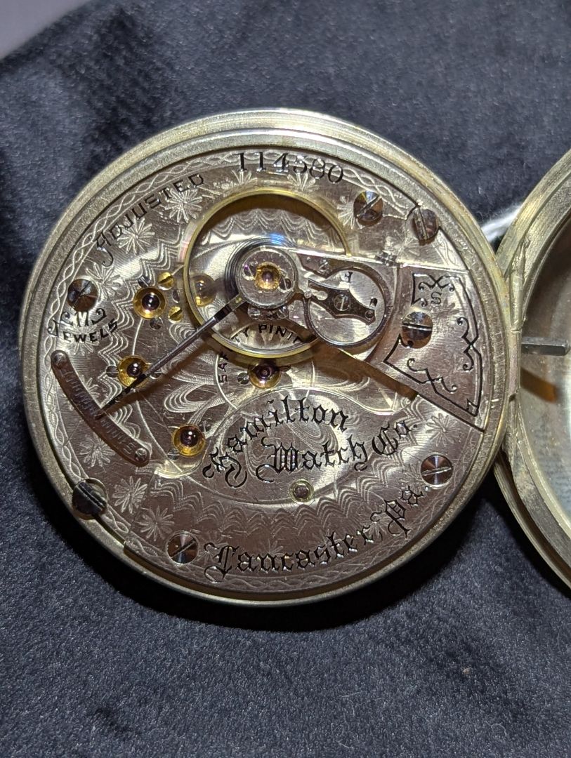 Hamilton Pocket Watch 17 Jewels - Serviced